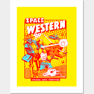 Space Western #1 Posters and Art